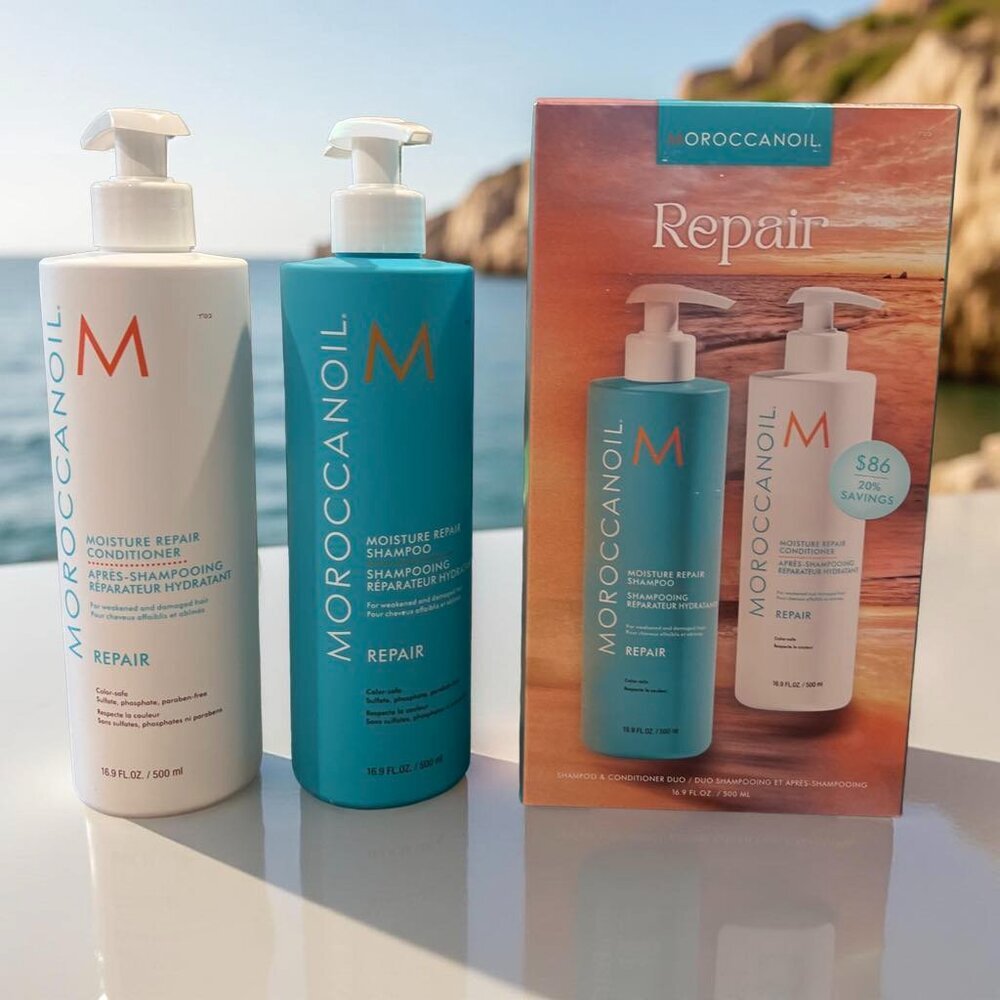 COPY - Moroccanoil Repair Shampoo & Conditioner Half Liter 16.9 oz